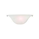 Livex Lighting Wynnewood 42700-81 60W 1-Lumière Nickel satiné peint Applique Murale