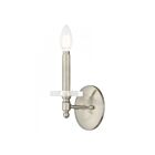Livex Lighting Bennington 42701-91 60W 1-Lumière Nickel brossé Applique Murale