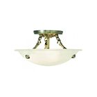 Livex Lighting Oasis 4272-01 3-Lumières 180W Luminaire de plafond