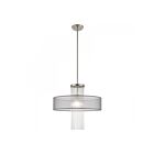 Livex Lighting 42804-91 Alexis 1-Lumière 100W Nickel brossé Suspendu