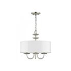 Livex Lighting 42985-01 Brookdale 3-lumières 180W Nickel brossé Lustre