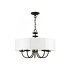 Livex Lighting 42985-33 Brookdale 5-lumières 300W Noir Lustre