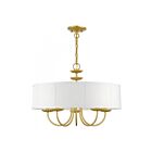 Livex Lighting 42985-91 Brookdale 5-lumières 300W Or doux Lustre