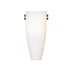 Livex Lighting Coronado 4480-99 100W 1-Lumière Bronze et nickel brossé Applique Murale
