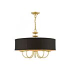 Livex Lighting 42683-04 Estate 5-lumières 300W Or doux Lustre