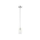 Livex Lighting 45477-05 Zurich 1-Lumière 100W Chrome poli Suspendu