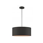 Livex Lighting 45610-04 Sentosa 3-Lumières 180W Noir Suspendu