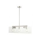 Livex Lighting 45623-91 Ashcroft 3-lumières 180W Nickel brossé Lustre