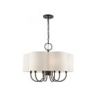 Livex Lighting 45807-92 Solstice 7-lumières Bronze anglais Lustre