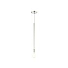 Livex Lighting 45831-91 Prague 1-Lumière 60W Nickel brossé Suspendu