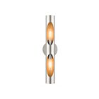 Livex Lighting Novato 45892-91 120W 2-Lumières Nickel brossé Applique Murale
