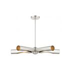 Livex Lighting 45897-04 Novato 5-lumières 300W Nickel brossé Lustre