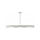 Livex Lighting 45898-04 Novato 3-lumières 180W Nickel brossé Lustre