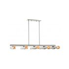 Livex Lighting 45913-12 Acra 10-lumières 600W Nickel brossé Lustre