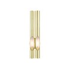 Livex Lighting Acra 45912-12 80W 2-Lumières Laiton satiné Applique Murale