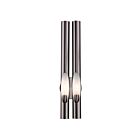 Livex Lighting Acra 45912-46 80W 2-Lumières Chromé noir Applique Murale