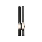 Livex Lighting Acra 45912-68 80W 2-Lumières Noir brillant Applique Murale