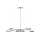 Livex Lighting 45917-46 Acra 5-lumières 200W Nickel brossé Lustre