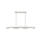 Livex Lighting 42983-33 Brookdale 3-lumières 120W Nickel brossé Lustre