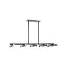 Livex Lighting 45918-46 Acra 10-lumières 400W Chrome noir Lustre