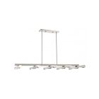 Livex Lighting 45918-91 Acra 10-lumières 400W Nickel brossé Lustre
