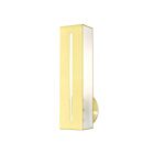 Livex Lighting Soma 45953-12 60W 1-Lumière Laiton satiné Applique Murale