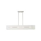 Livex Lighting 45957-91 Soma 4-lumières 240W Nickel brossé Lustre