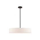 Livex Lighting 46035-07 Venlo 5-Lumières 200W Bronze avec accents en laiton antique Suspendu