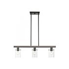 Livex Lighting 46153-46 Munich 3-lumières 180W Chrome noir Lustre