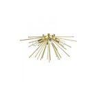 Livex Lighting Tribeca 46170-33 4-Lumières 160W Or doux avec des accents de laiton poli Plafonnier