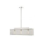 Livex Lighting 46214-04 Industro 3-lumières 180W Nickel brossé Lustre