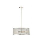 Livex Lighting 46215-04 Industro 4-lumières 240W Nickel brossé Lustre
