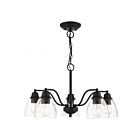 Livex Lighting 46335-91 Montgomery 5-lumières 500W Noir Lustre