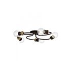 Livex Lighting Bromley 46385-07 5-Lumières 200W Bronze avec accents de laiton antique Plafonnier
