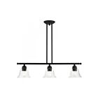 Livex Lighting 46487-04 Moreland 3-lumières 180W Noir Lustre