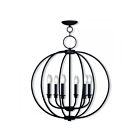 Livex Lighting 4666-07 Milania 6-lumières 360W Bronze Lustre