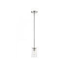 Livex Lighting 46717-91 Cityview 1-Lumière 60W Nickel brossé Suspendu