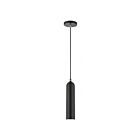 Livex Lighting 46751-68 Ardmore 1-Lumière 60W Noir brillant avec accents en chrome poli Suspendu
