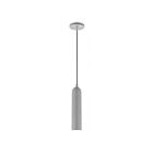 Livex Lighting 46751-80 Ardmore 1-Lumière 60W Gris nordique avec accents en nickel brossé Suspendu