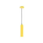 Livex Lighting 46751-82 Ardmore 1-Lumière 60W Jaune brillant avec accents en chrome poli Suspendu