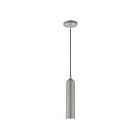 Livex Lighting 46751-90 Ardmore 1-Lumière 60W Gris clair brillant avec accents en chrome poli Suspendu