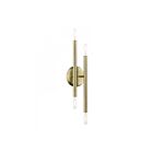 Livex Lighting Soho 46771-01 240W 4-Lumières Laiton antique Applique Murale