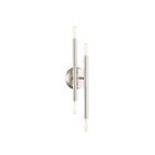 Livex Lighting Soho 46771-91 240W 4-Lumières Nickel brossé Applique Murale