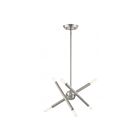 Livex Lighting 46774-02 Soho 6-lumières Nickel brossé Lustre