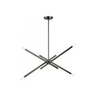 Livex Lighting 46778-76 Soho 8-lumières 480W Chrome noir Lustre