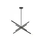Livex Lighting 46778-91 Soho 8-lumières 480W Gris scandinave Lustre