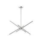 Livex Lighting 46779-12 Soho 8-lumières Nickel brossé Lustre