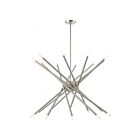 Livex Lighting 46844-01 Monaco 20-lumières Nickel brossé Lustre