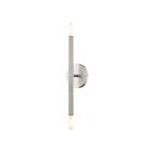 Livex Lighting Monaco 46981-91 120W 2-Lumières Nickel brossé Applique Murale