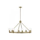 Livex Lighting 47168-01 Lansdale 8-lumières 480W Laiton antique Lustre